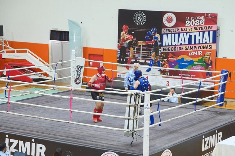 Muay Thai Ege Bölge Şampiyonası Gaziemir’de Tamamlandı