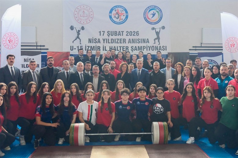 U-15 İzmir İl Halter Şampiyonası Nisa Yıldızer Anısına Düzenlendi